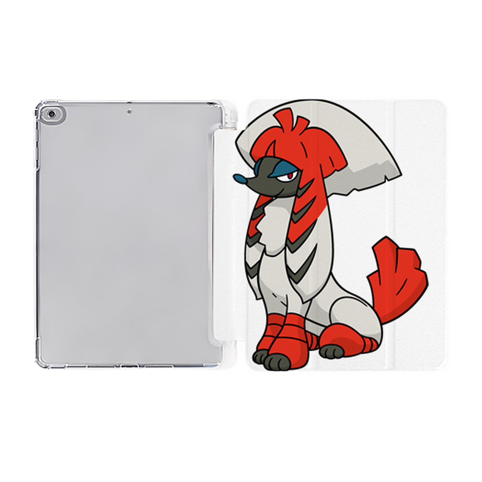 （画像用） ポケットモンスター Pokémon IPad ケース ペン収納付き 三つ折りスタンド PUレザー×シリコン 対応機種9.5/10.5/10.9インチ